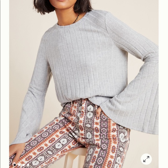 Anthropologie Sweaters - NWT! ANTHROPOLOGIE eri + ali Louis Ribbed Pullover Sweater - Size Medium